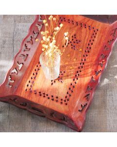 C handmade wooden tray medium 100