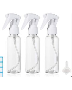 BOTTLE SET 3 WITH SPRAY PUMP COVER 50