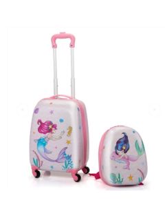 KIDS BAG 2 PCS SET WITH TROLLEY 100